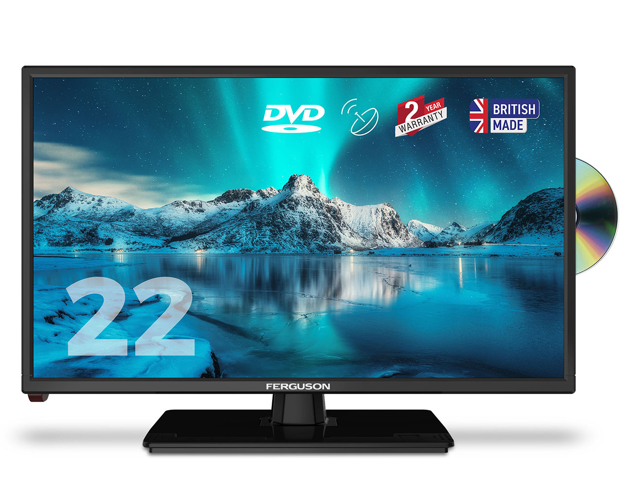 Huracán mosaico Articulación 22" Full HD Widescreen LED TV with Built-in DVD Player - Ferguson  Televisions | HD LED TV