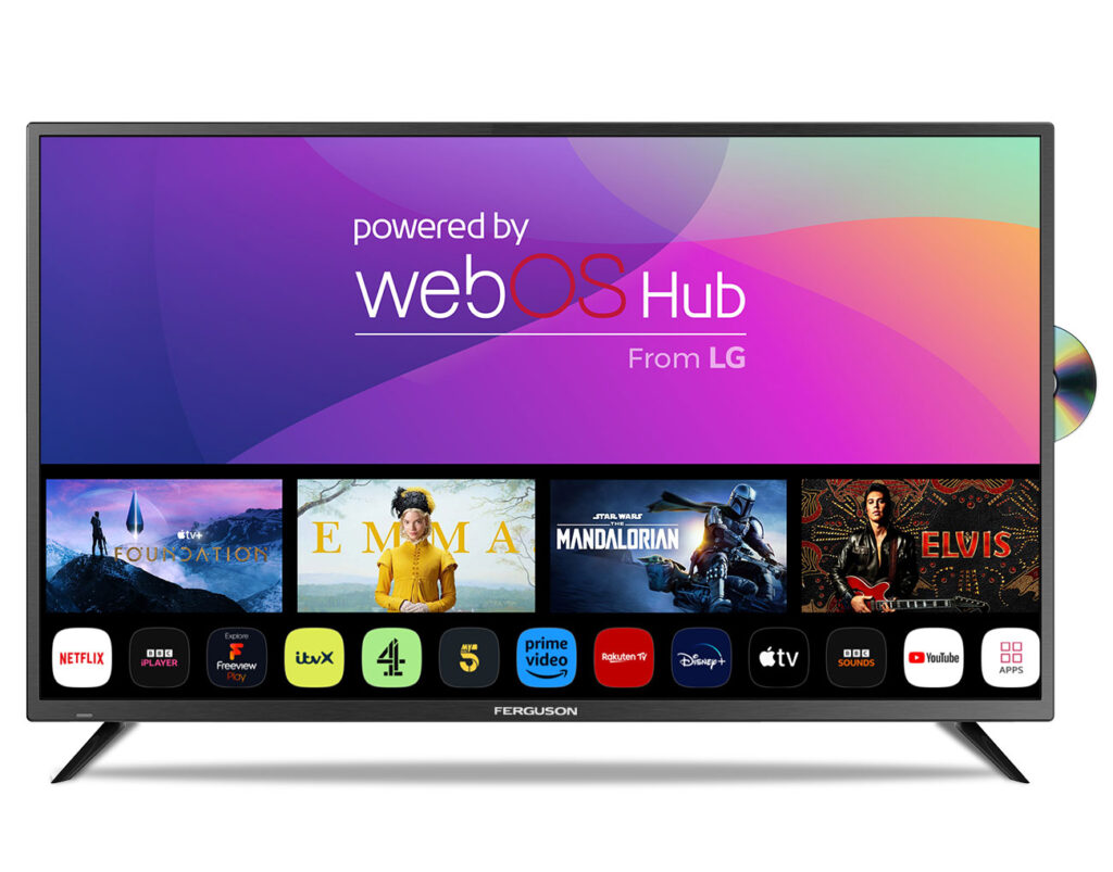 43″ Smart WebOS TV with Freeview Play | Made in UK